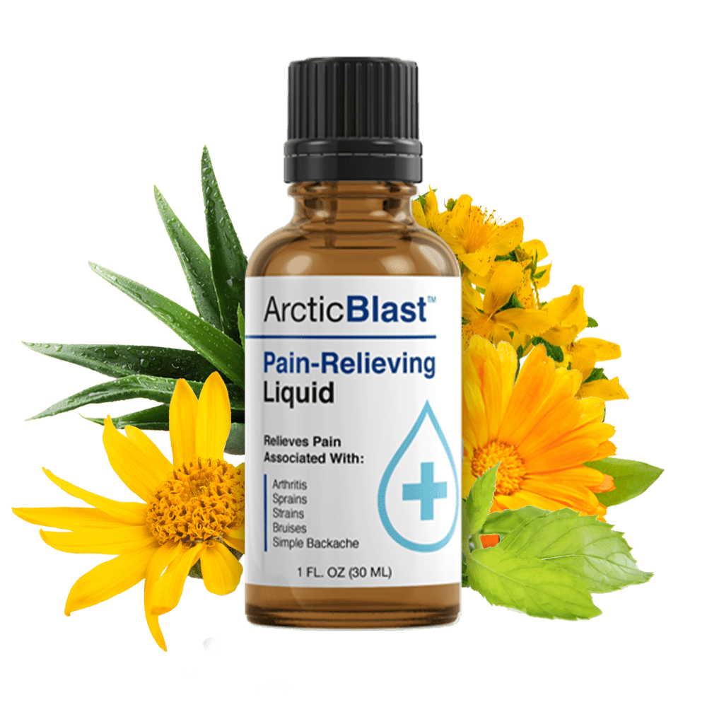 ArcticBlast topical pain relief drops for neck pain