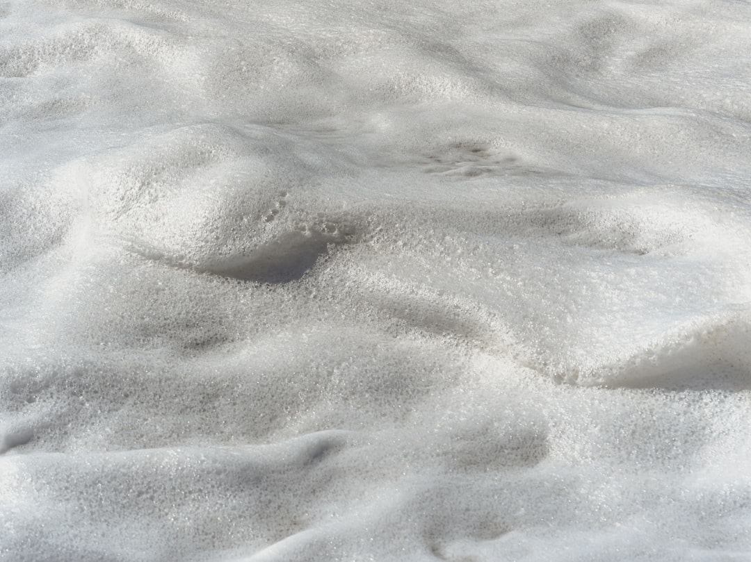 Foam material closeup, what pillows are made of
