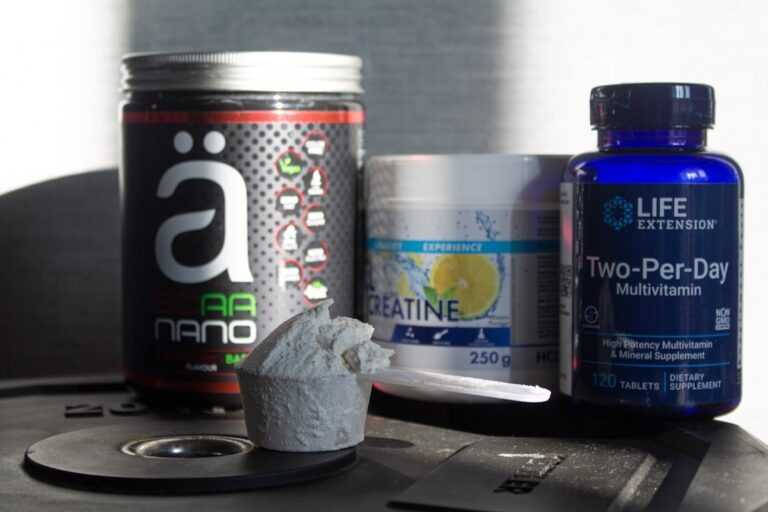 Two pain relief products side by side for comparison