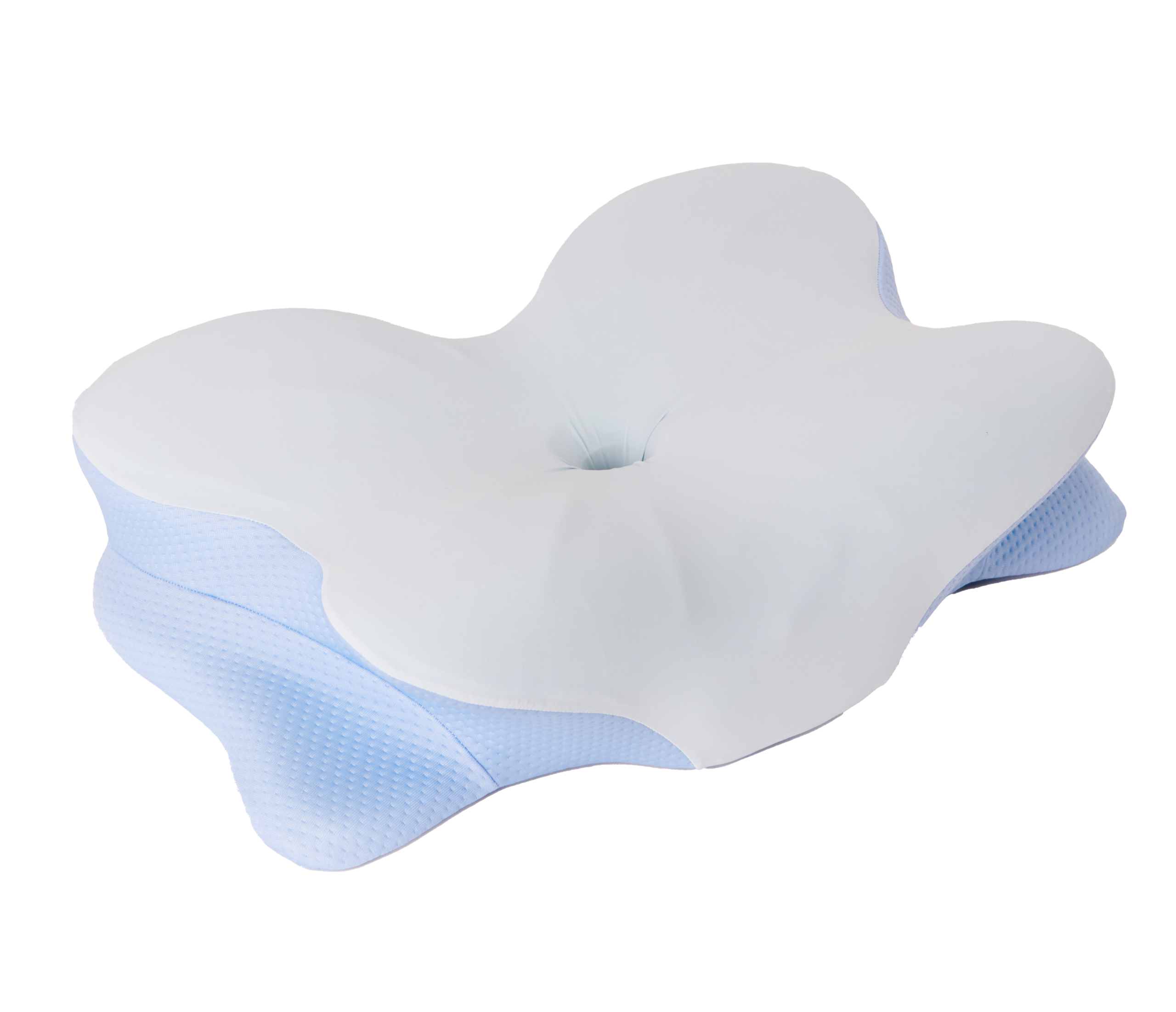 Derila memory foam pillow angled view