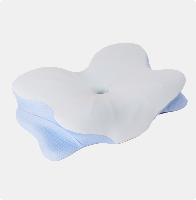 Derila Ergo contoured memory foam pillow shown against a plain background