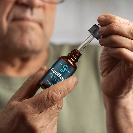 Audifort hearing support supplement bottle